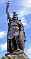 Statue Alfreds des Großen bei Winchester
