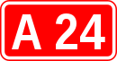 Autoroute A24