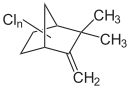 Struktur von Toxaphen