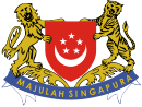Wappen Singapurs