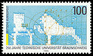 Stamp Germany 1995 Briefmarke TU Braunschweig 250.jpg
