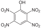 2,3,5,6-Tetranitrophenol.svg