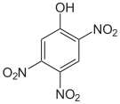 2,4,5-Trinitrophenol.svg