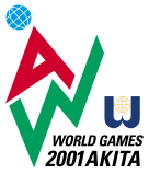 Logo der World Games 2001