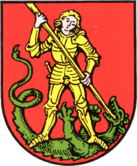 Wappen der Gemeinde Rhodt unter Rietburg