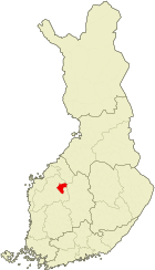 Lage von Alajärvi in Finnland