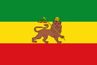 Flagge des Kaiserreiches Abessinien