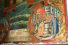Fragment der Ikone „Die Taufe von Zar Boris I.“