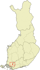 Lage von Koski Tl in Finnland