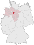 Kirchenkreis Walsrode Position in Deutschland