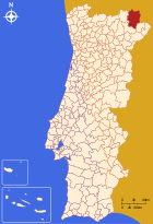 Position des Kreises Bragança