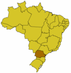 Lagekarte für Paraná