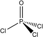 Struktur von Phosphoroxychlorid