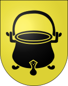 Wappen von Prêles(dt. Prägelz)