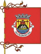 Flagge von Alcácer do Sal
