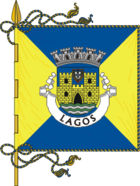 Flagge von Lagos (Portugal)