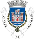 Wappen von Santarém (Portugal)