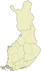 Lage von Sottunga in Finnland