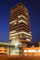 Der Turm der Stadtsparkasse Wuppertal