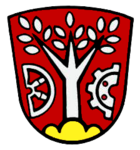 Wappen der Gemeinde Asbach-Bäumenheim