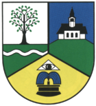 Wappen der Gemeinde Erlbach-Kirchberg