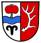 Wappen der Gemeinde Hirschberg an der Bergstraße