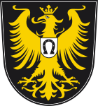 Wappen der Stadt Isny im Allgäu