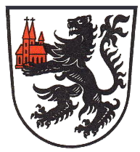 Wappen der Stadt Kirchberg an der Jagst
