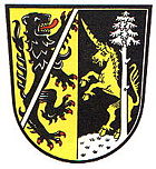 Wappen des Landkreises Höchstadt an der Aisch