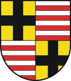 Wappen des Landkreises Merseburg-Querfurt