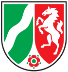 Landeswappenzeichen des Landes Nordrhein-Westfalen