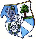 Wappenschild der StMV Blaue Sänger Göttingen im SV