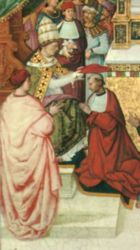 Kalixt III. - Fresko von Pinturicchio