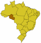 Lagekarte für Rondônia