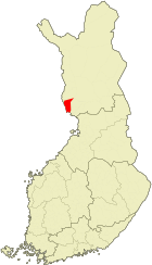 Lage von Tornio in Finnland