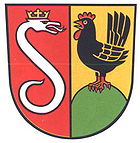Wappen der Gemeinde Schmiedefeld am Rennsteig