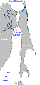 Lage des Tatarensund