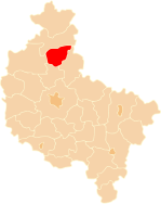 Karte des Powiat Chodzieski