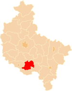 Karte des Powiat Gostyński