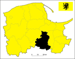 Lage des Powiat Starogardzki