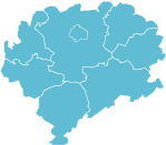 Lage des Powiat Kościerski