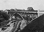 Die Rixdorf-Mariendorfer Wegebrücke 1906