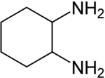 Strukturformel von 1,2-Diaminocyclohexan