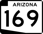 Straßenschild der Arizona State Route 169