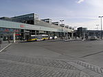Hildegard-Knef-Platz vor dem Bahnhof Südkreuz