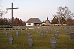 Friedhof mit Kapelle und Heldenfriedhof