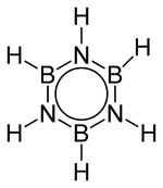 Struktur von Borazin