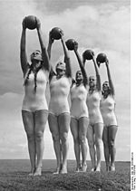 Ballgymnastik im Deutschen Reich