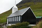 Church building of Bour, Faroe Islands.JPG