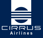 Ehemaliges Logo der Cirrus Airlines